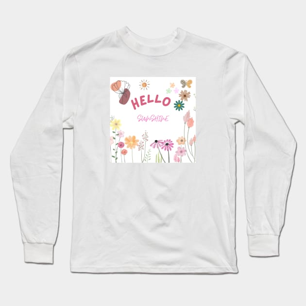 Sunshine Long Sleeve T-Shirt by YellowSplash